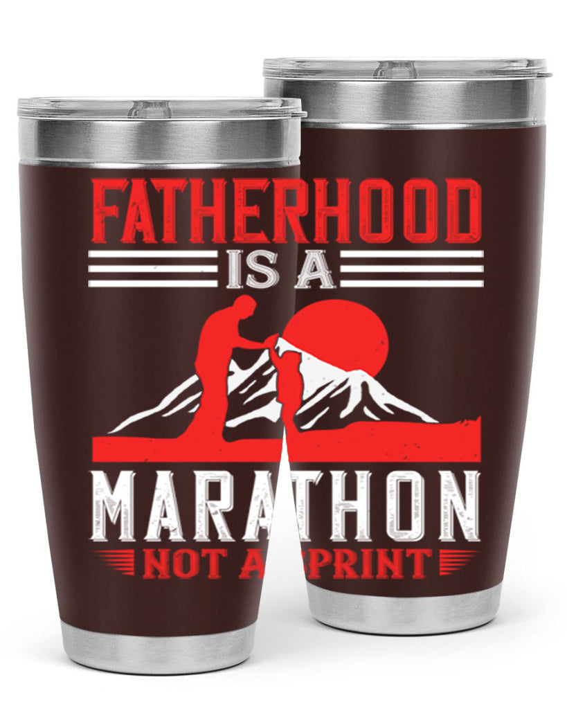 fatherhood is a marathon not a sprint 261#- fathers day- Tumbler