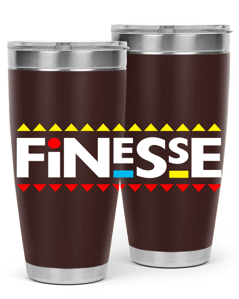 finesse 155#- black words phrases- Cotton Tank