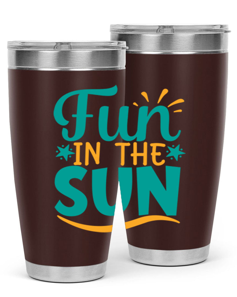 fun in the sun Style 103#- summer- Tumbler