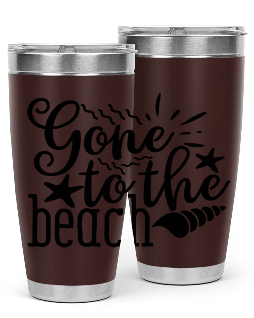 gone to the beach Style 100#- summer- Tumbler