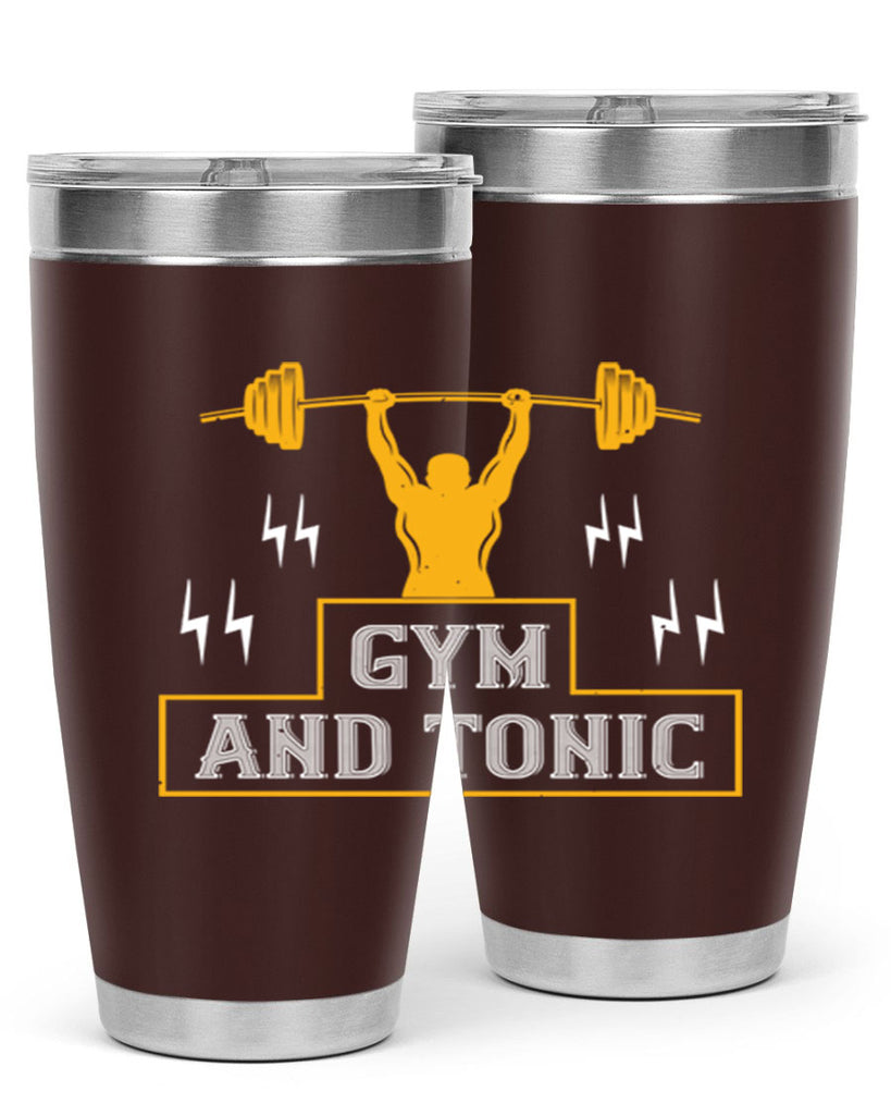 gym and tonic 100#- gym- Tumbler