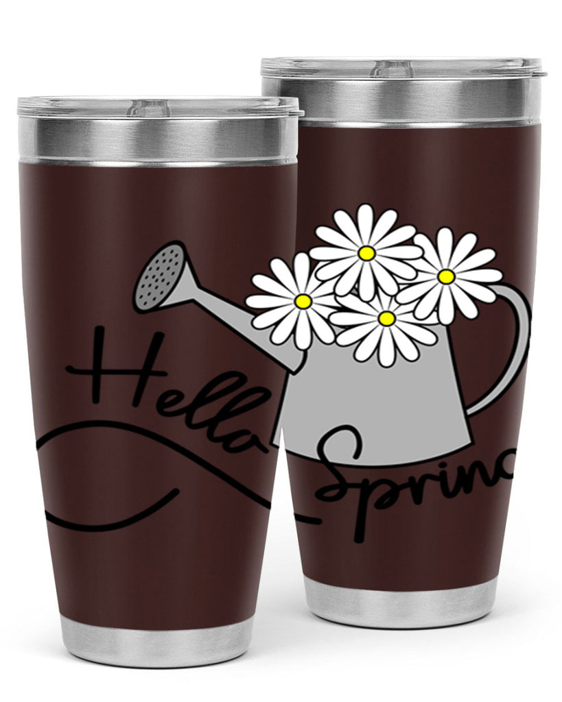 hello spring watering can208#- spring- Tumbler
