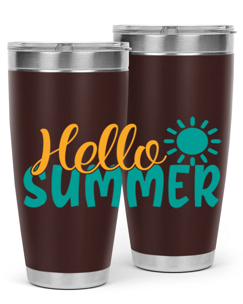 hello summer Style 98#- summer- Tumbler