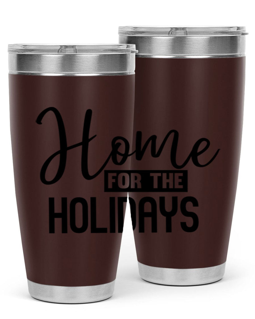 home for the holidays 194#- winter- Tumbler