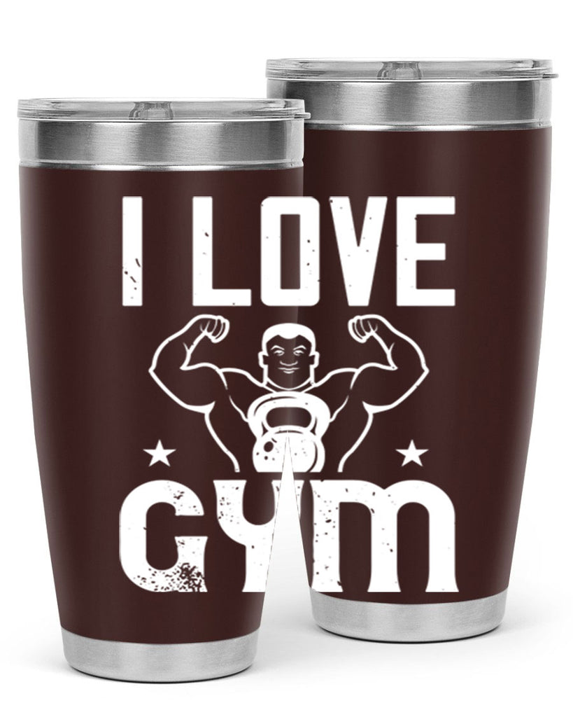 i love gym 88#- gym- Tumbler