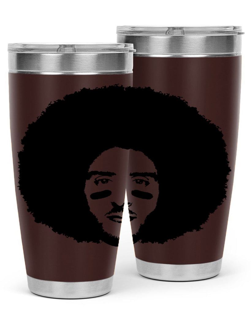 kaepernick 23#- black men - boys- tumbler