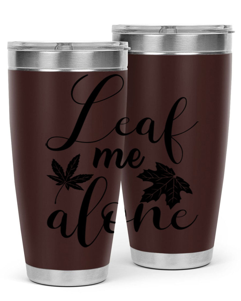 leaf me alone 387#- fall- Tumbler