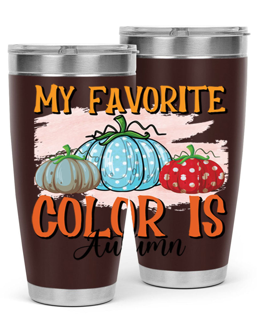 my favorite color is autumn 436#- fall- Tumbler