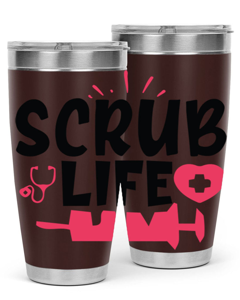 scrub life Style Style 44#- nurse- tumbler
