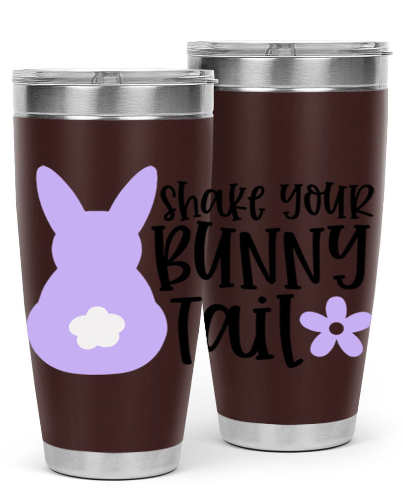 shake your bunny tail 12#- easter- Tumbler