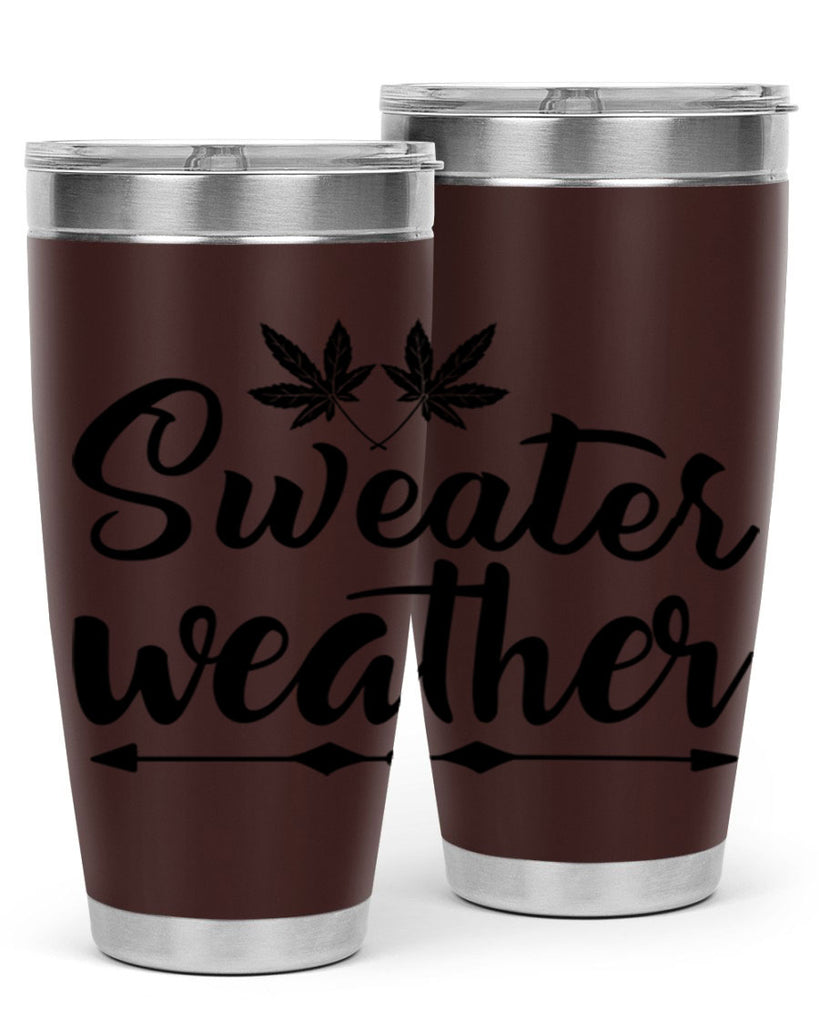 sweater weather 581#- fall- Tumbler