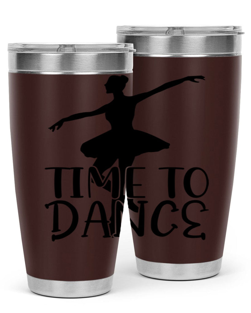 time to dance86#- ballet- Tumbler