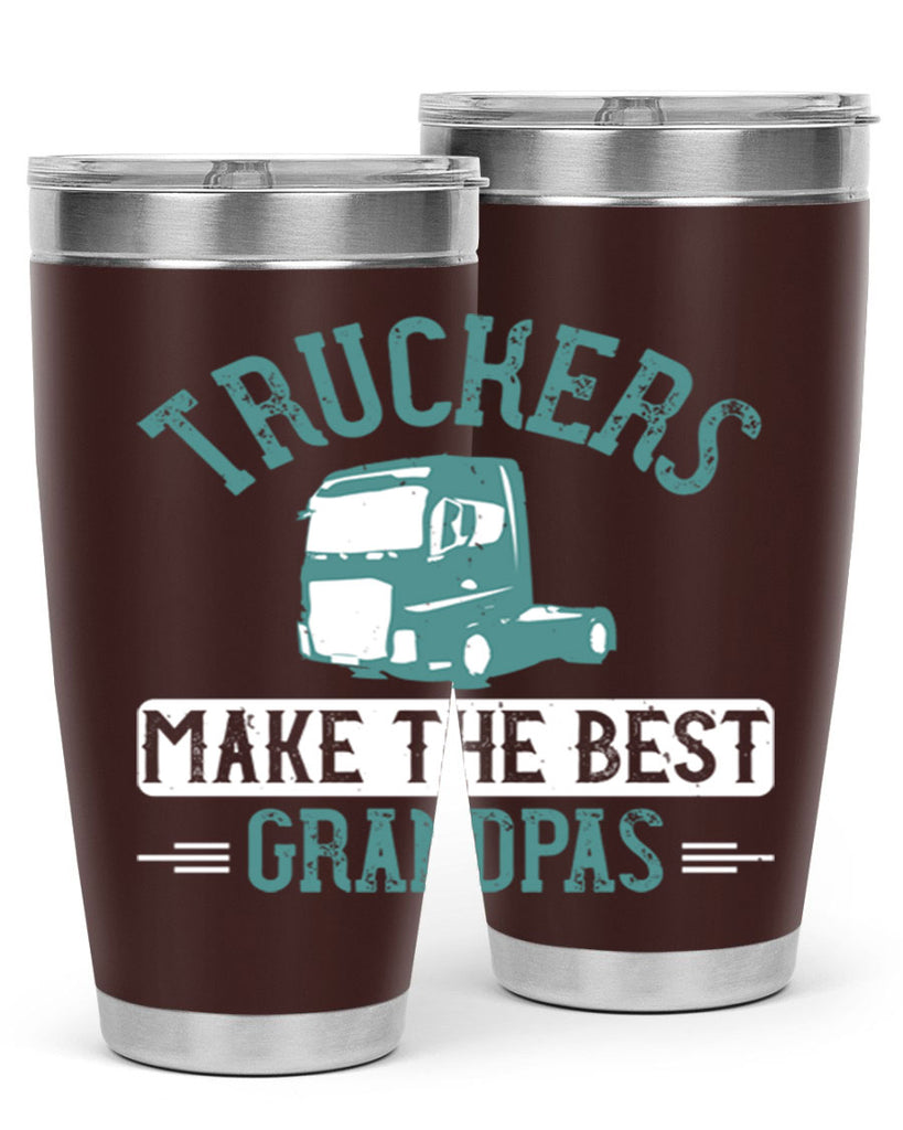 truckers make the best grandpas Style 12#- truck driver- tumbler