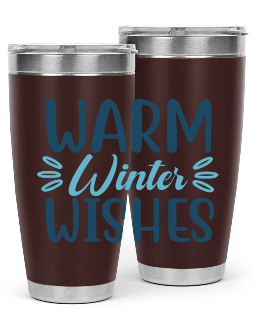 warm winter wishes 456#- winter- Tumbler