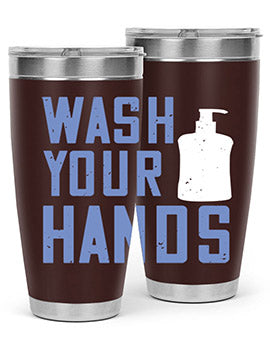 wash your hands Style 13#- corona virus- Tumbler