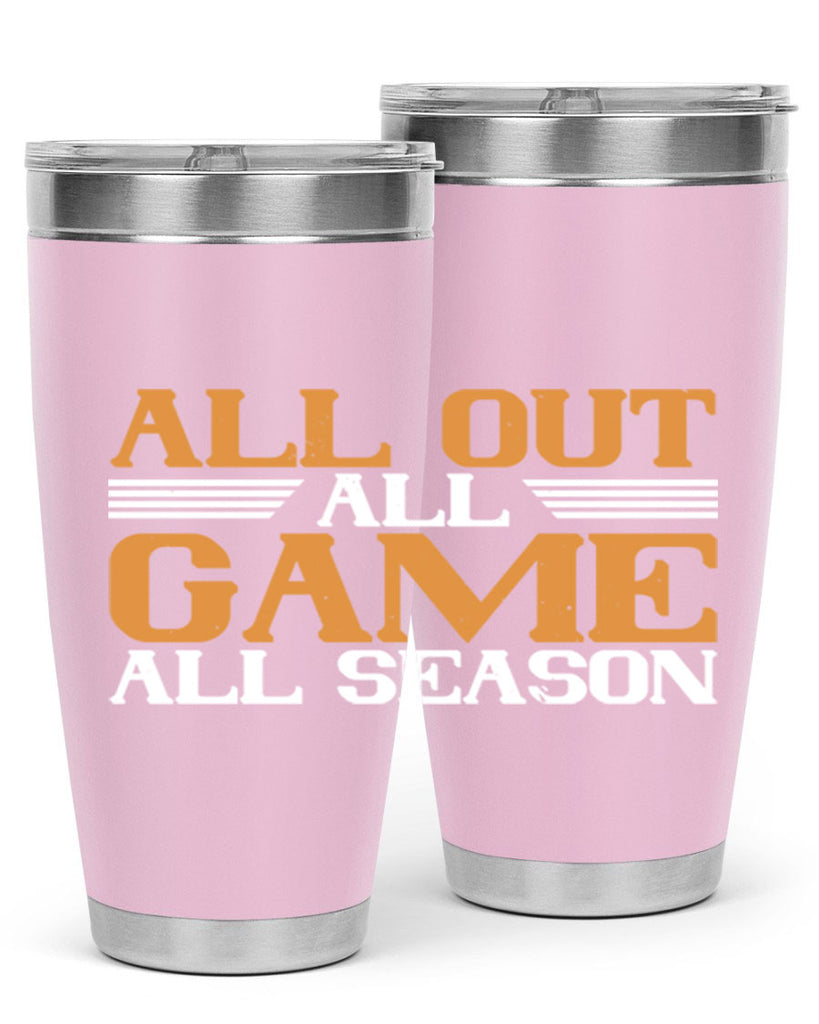 All out all game all season 2238#- badminton- Tumbler