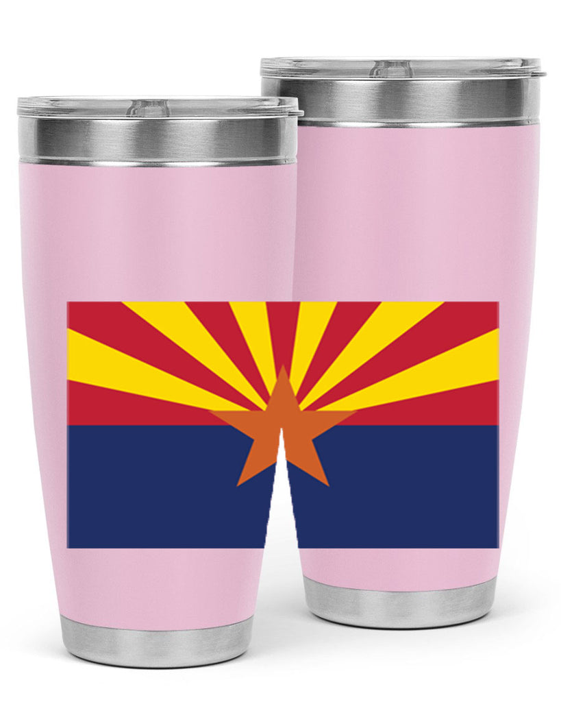 Arizona 49#- Us Flags- Tumbler