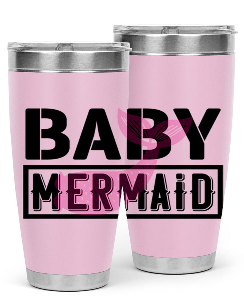 Baby mermaid 29#- mermaid- Tumbler