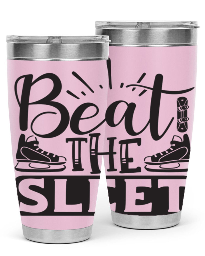 Beat the sleet 24#- winter- Tumbler