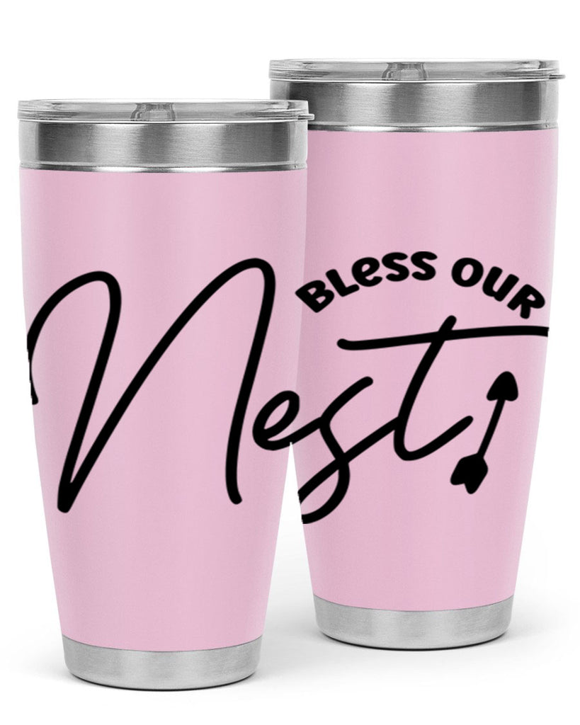 Bless Our Nest55#- spring- Tumbler