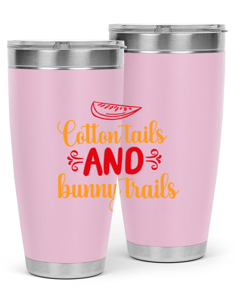 Cotton tails and bunny trails 111#- spring- Tumbler