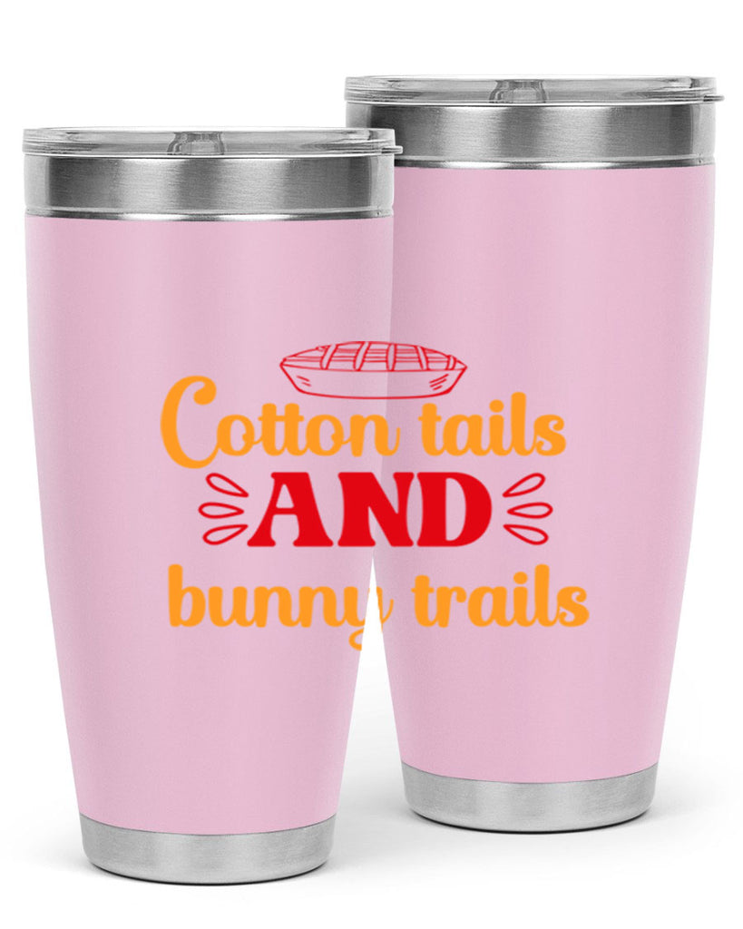Cotton tails and bunny trails 112#- spring- Tumbler