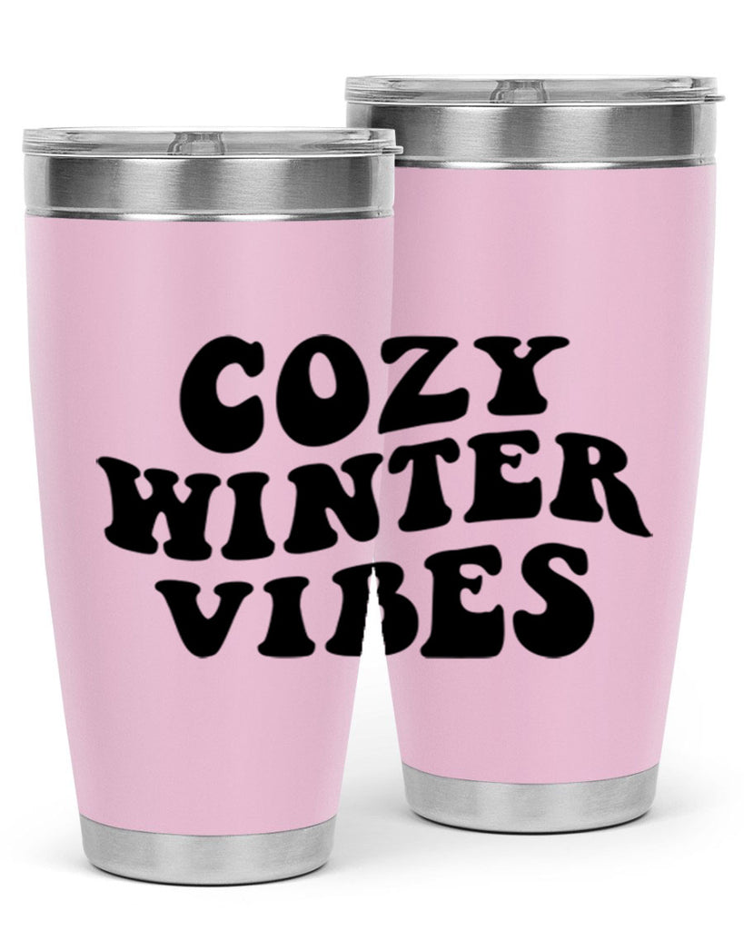 Cozy Winter Vibes 64#- winter- Tumbler