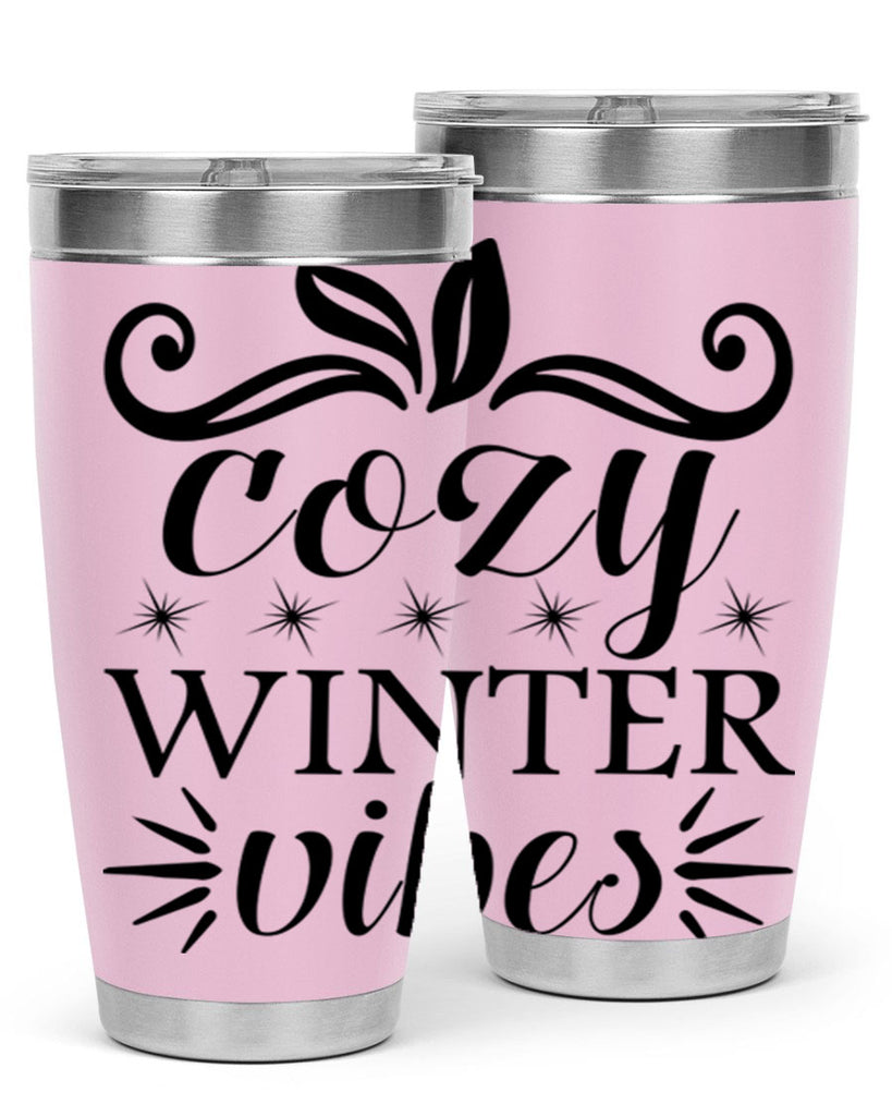 Cozy Winter Vibes 78#- winter- Tumbler