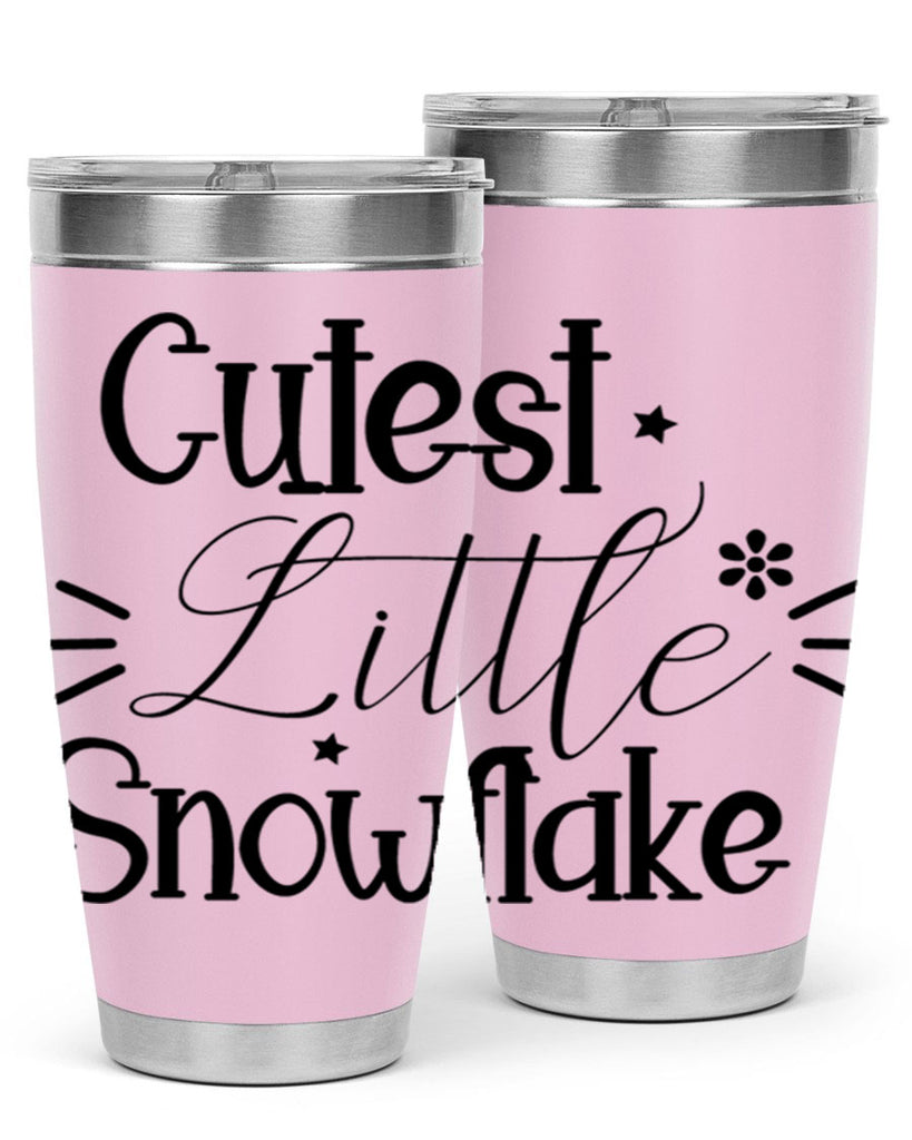 Cutest Little Snowflake90#- winter- Tumbler