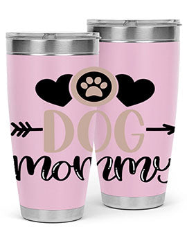 Dog Mommy Style 25#- dog- Tumbler