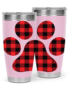 Dog Paw Style 95#- dog- Tumbler