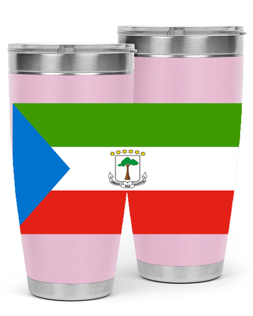 Equatorial Guinea 144#- world flags- Tumbler