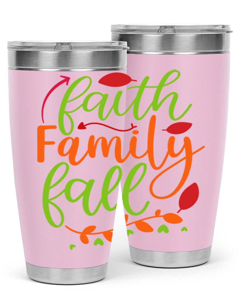 Faith Family Fall 82#- fall- Tumbler