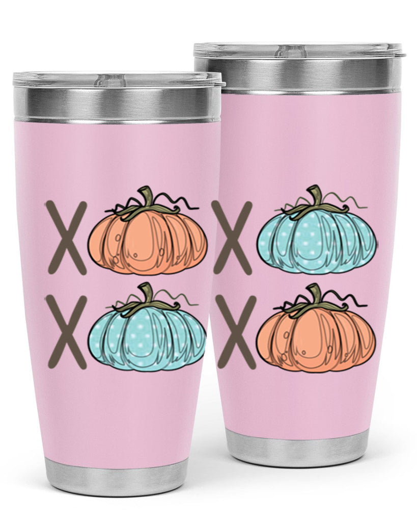 Fall Pumpkin XOXO 129#- fall- Tumbler