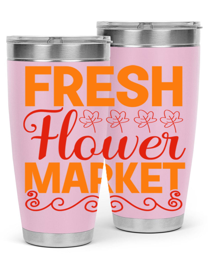 Fresh flower market 143#- spring- Tumbler