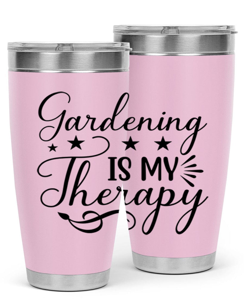 Gardening is My Therapy 145#- spring- Tumbler