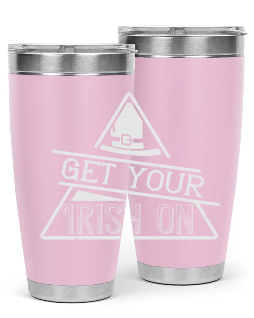 Get your Irish on Style 137#- St Patricks Day- Tumbler