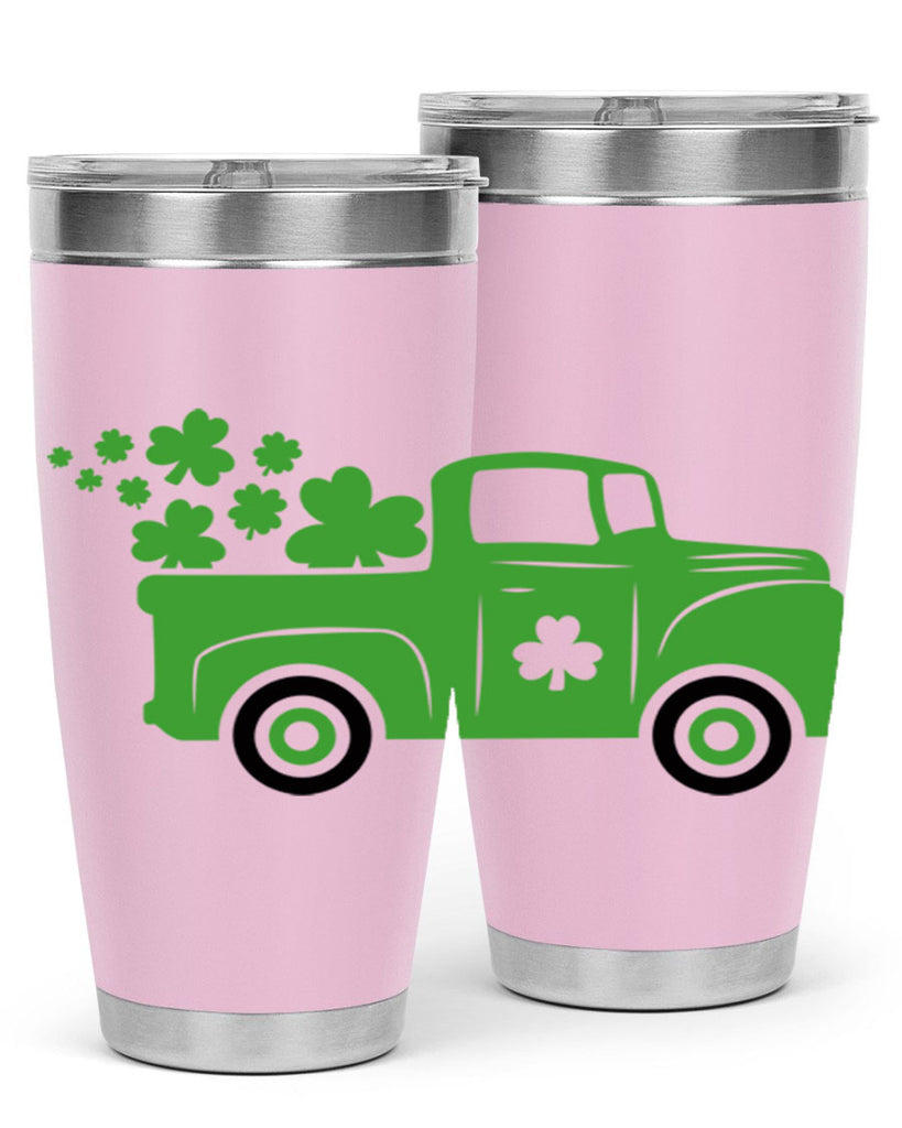 Green Truck Style 97#- St Patricks Day- Tumbler