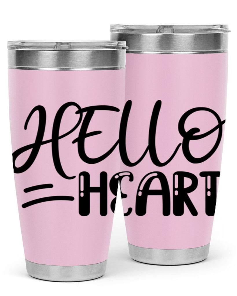 HELLO HEART  220#- spring- Tumbler