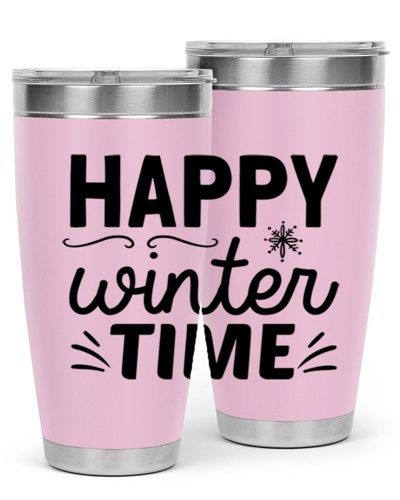 Happy Winter Time134#- winter- Tumbler