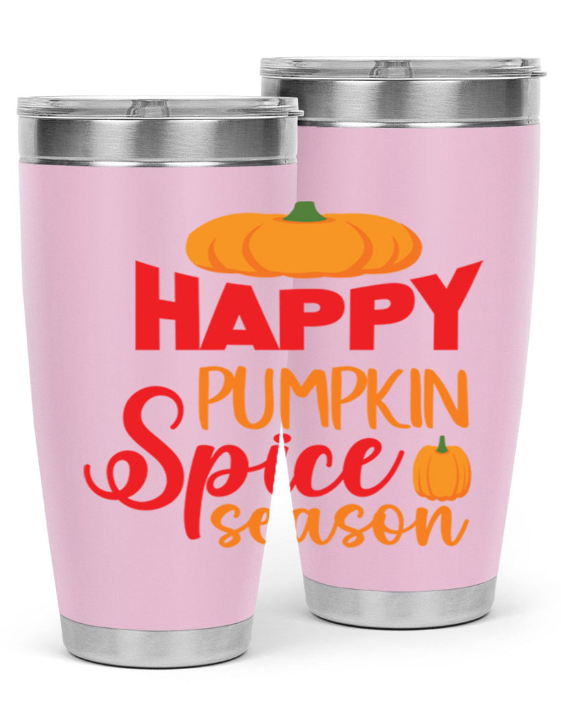 HappyPumpkinSpiceSeason 259#- fall- Tumbler