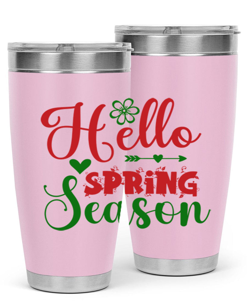 Hello Spring Season 224#- spring- Tumbler