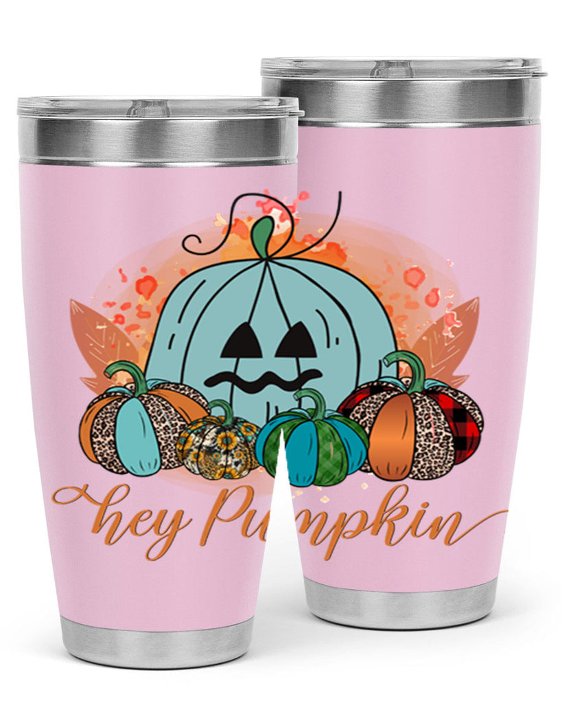 Hey Pumpkin 302#- fall- Tumbler