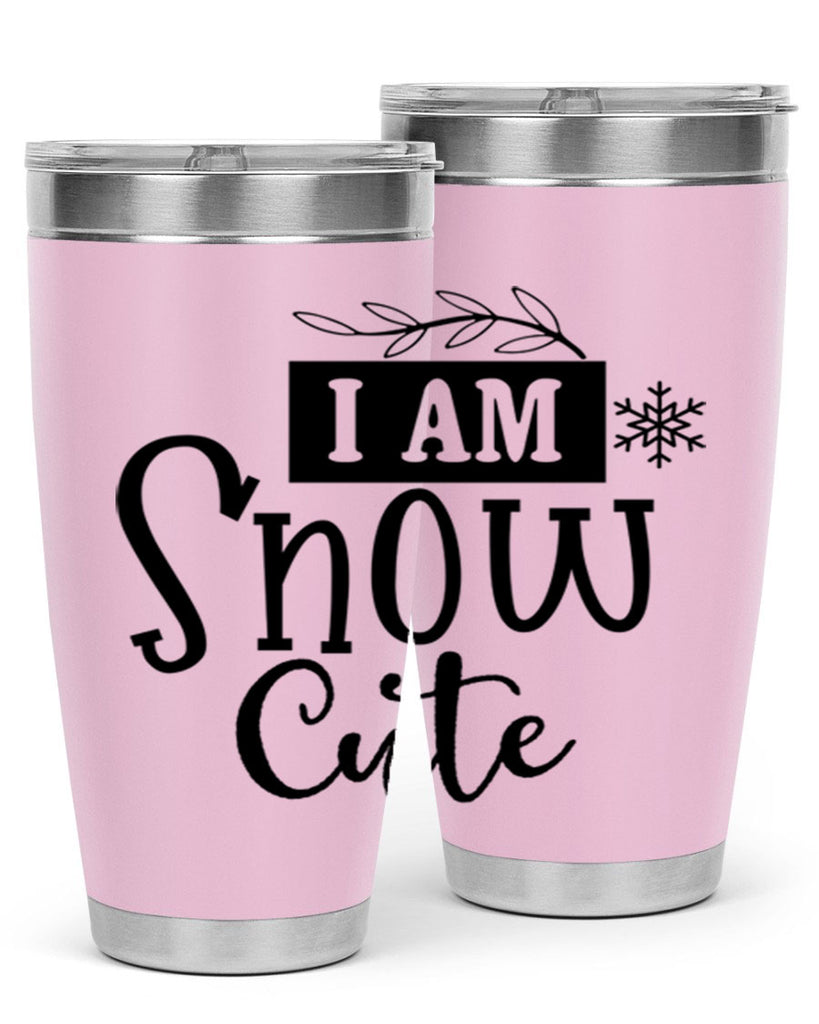 I Am Snow Cute 220#- winter- Tumbler