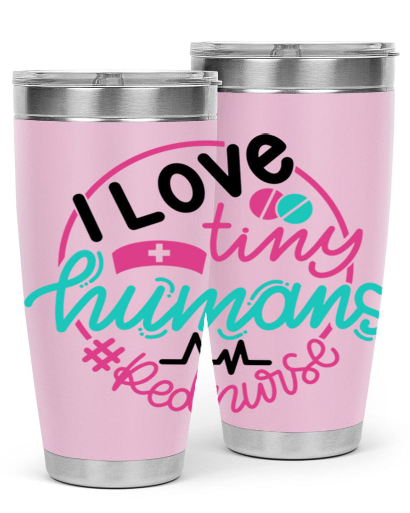I Love Tiny Humans Red Nurse Style Style 167#- nurse- tumbler