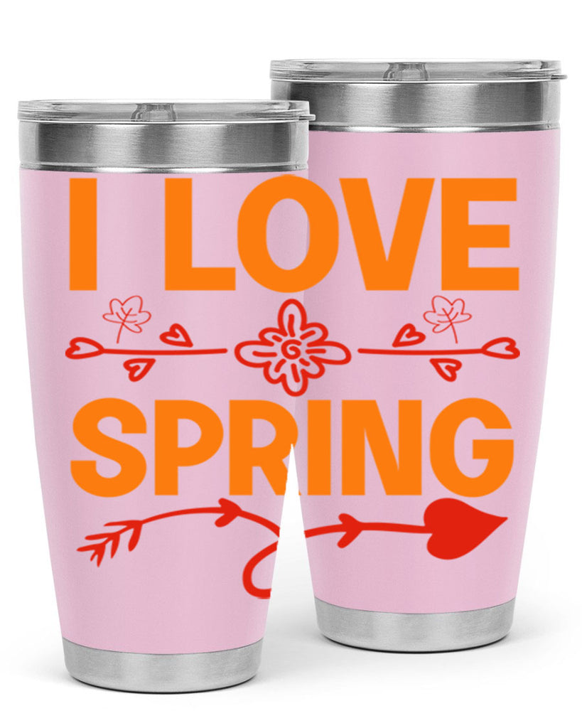 I love spring 271#- spring- Tumbler