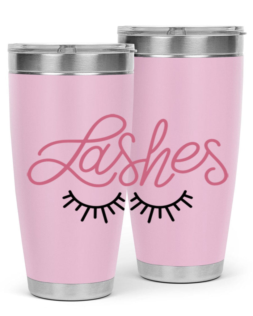Lashes Style 63#- make up- Tumbler