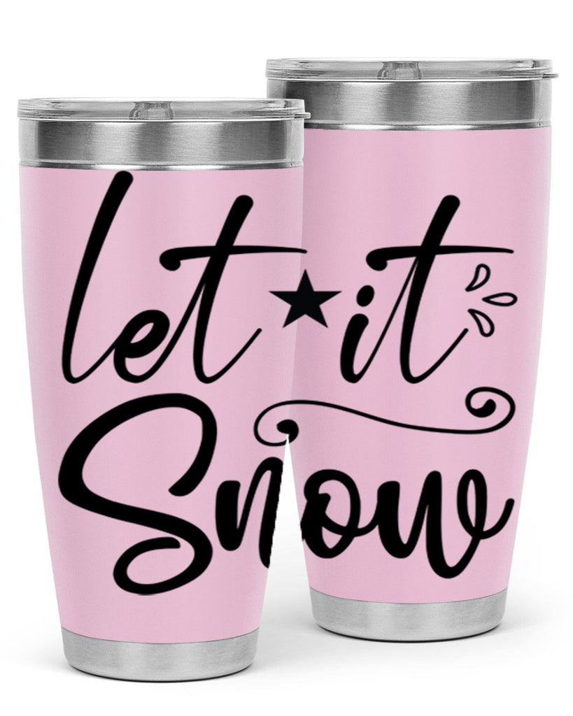 Let it snow 292#- winter- Tumbler