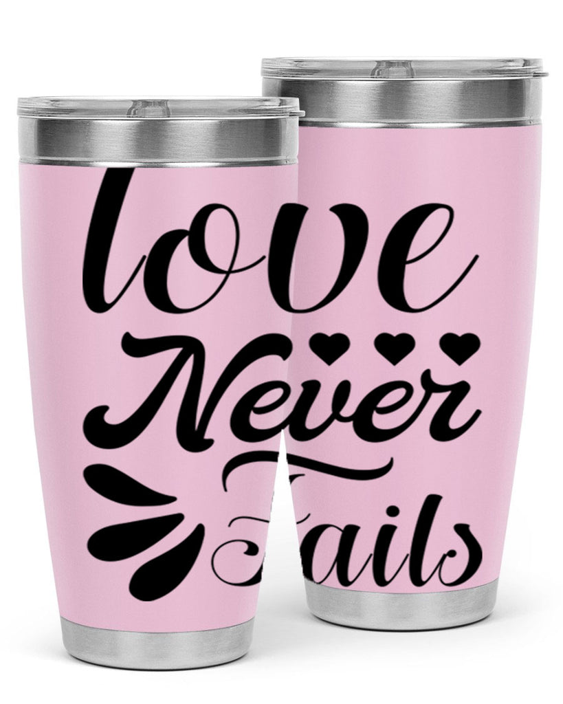 Love Never Fails 316#- winter- Tumbler