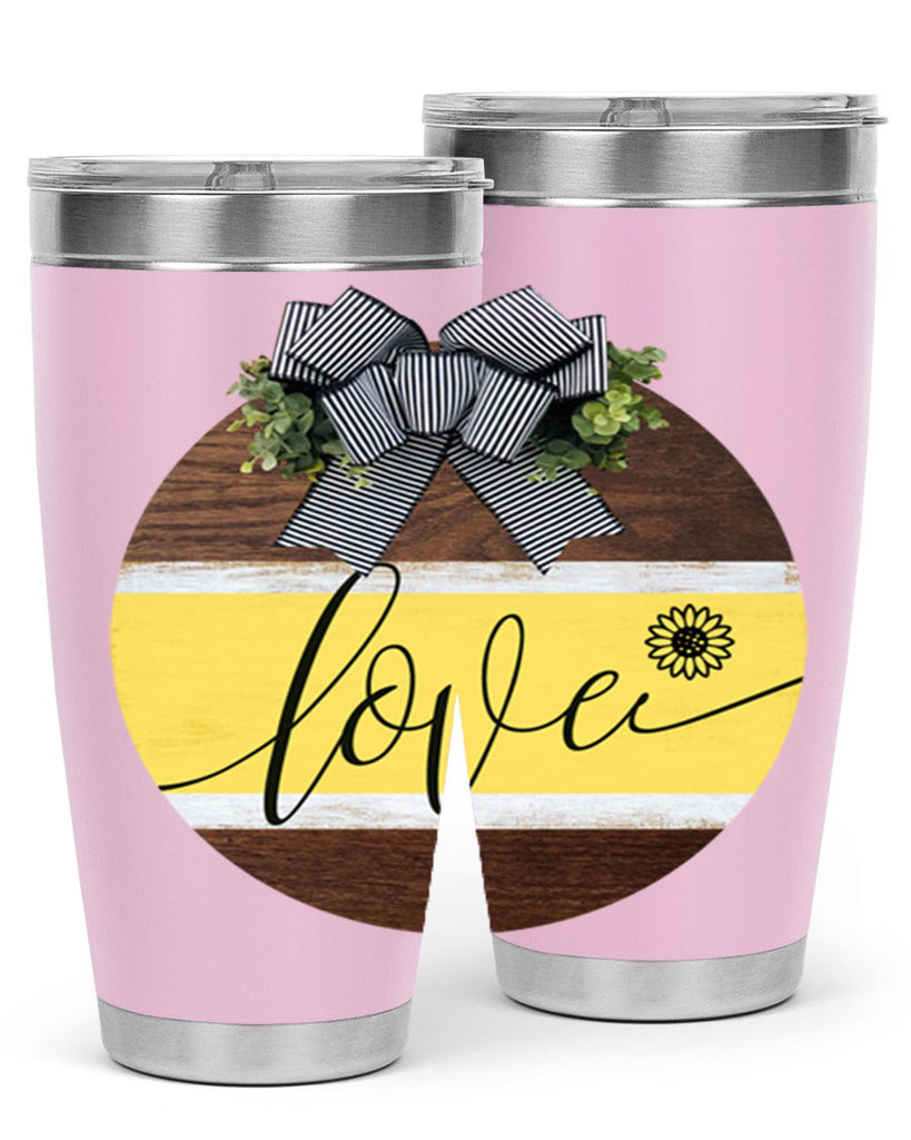 Love and daisy Mockup326#- spring- Tumbler